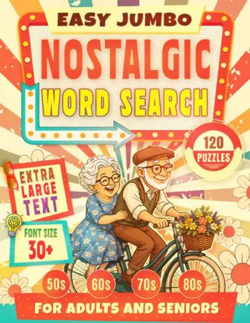 Easy Jumbo Nostalgic Word Search