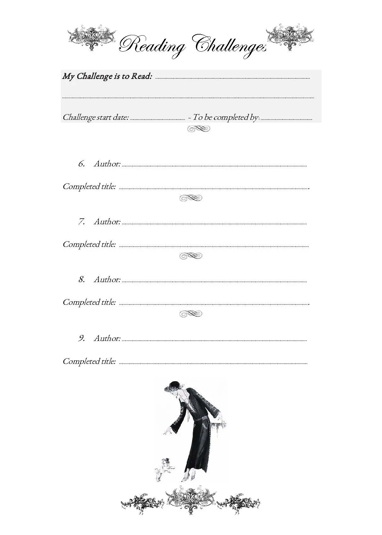 Vintage Ladies Collection Reader's Record (When You're...)