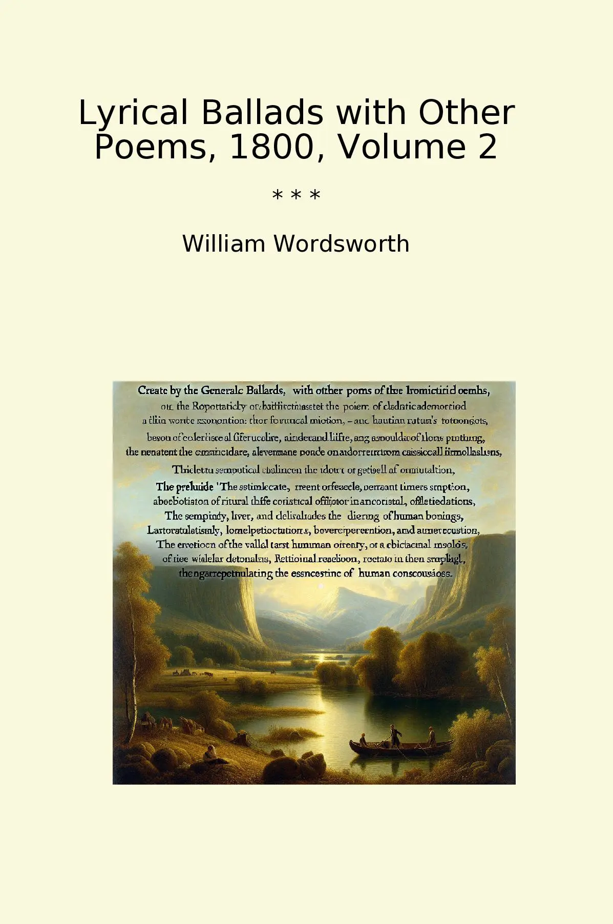 Lyrical Ballads with Other Poems, 1800, Volume 2