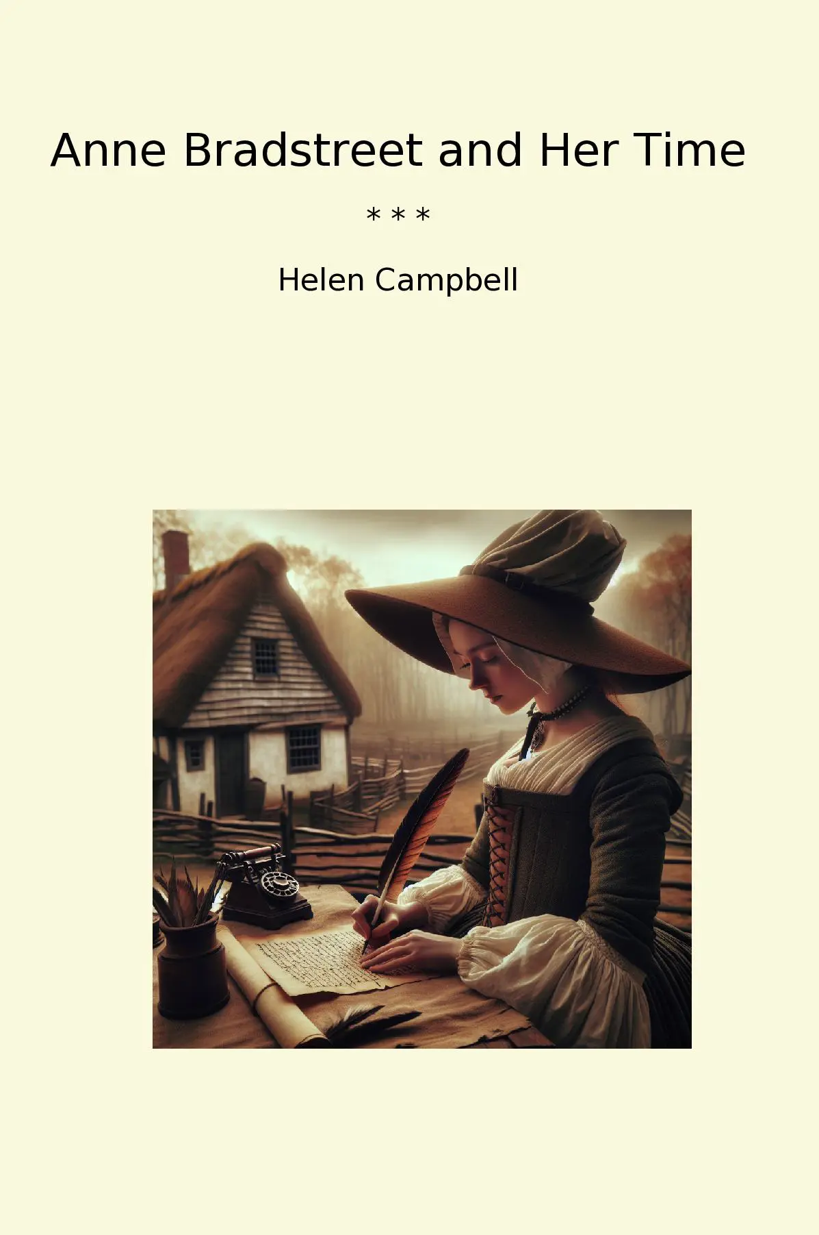 Anne Bradstreet and Her Time