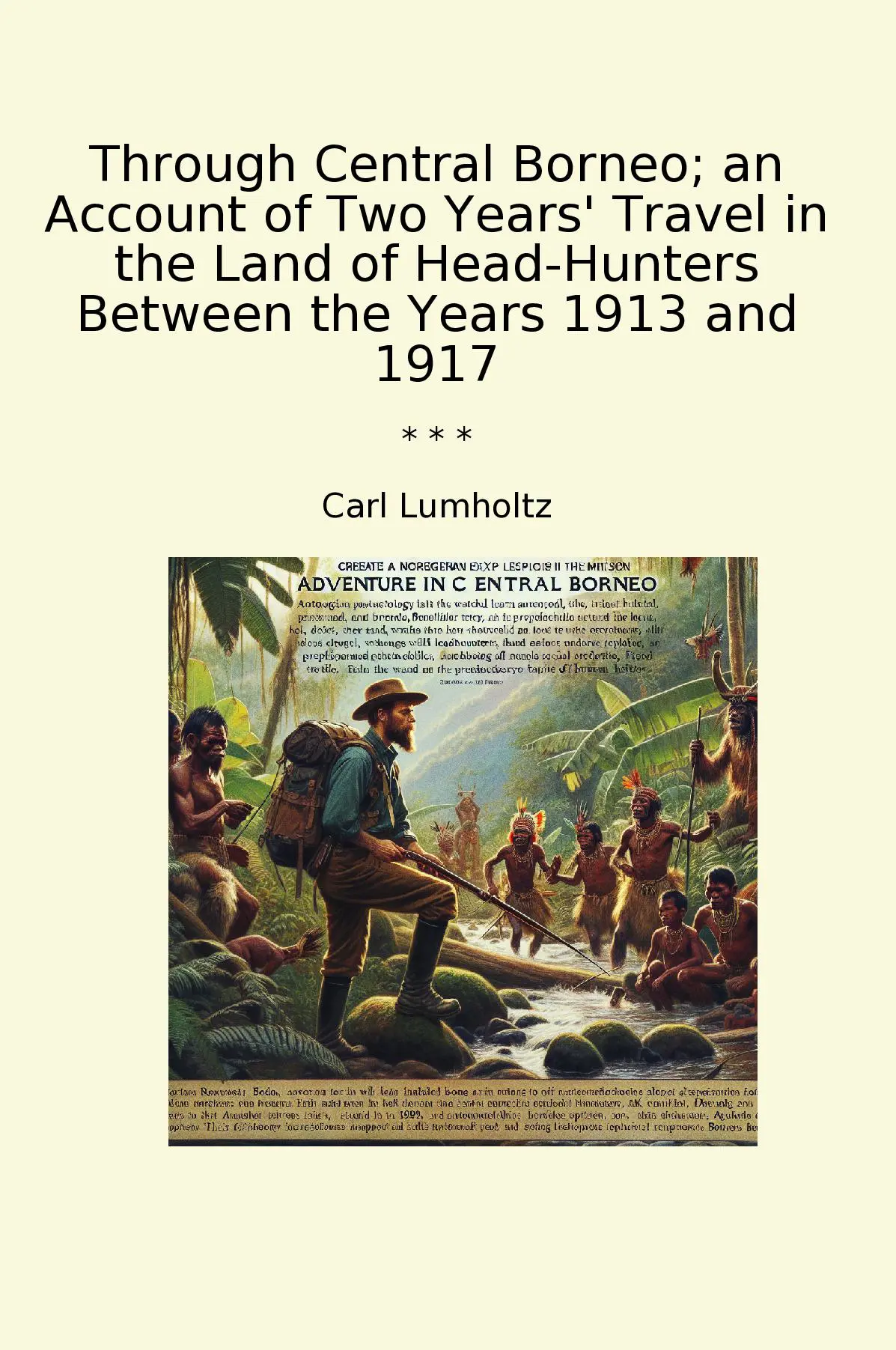 Through Central Borneo; an Account of Two Years' Travel in the Land of Head-Hunters Between the Years 1913 and 1917