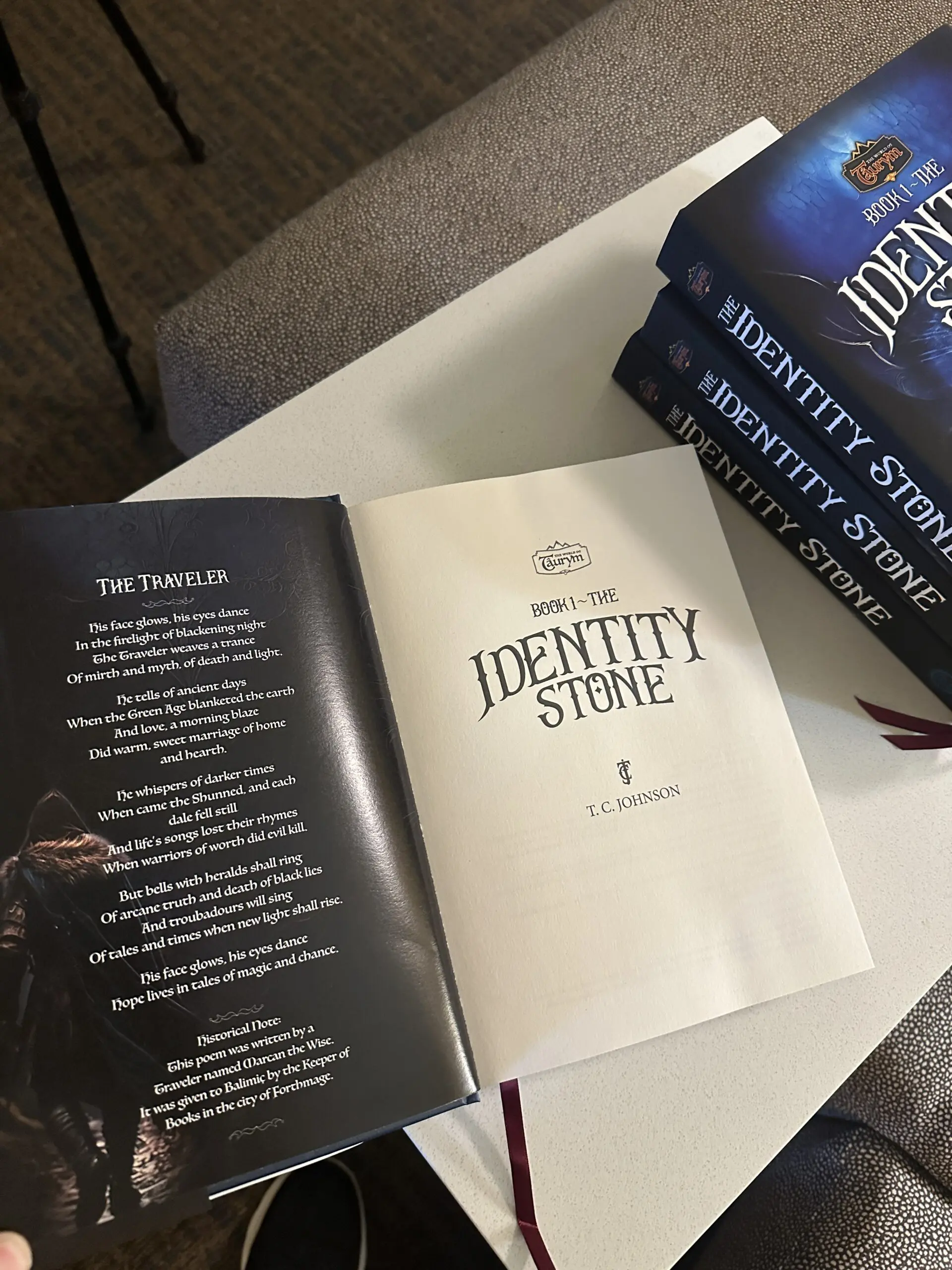Tâurym Trilogy: Book 1 The Identity Stone