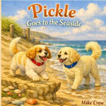 Pickle goes to the Seaside