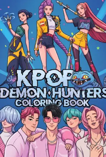 K-Pop Demon Hunters Coloring Book