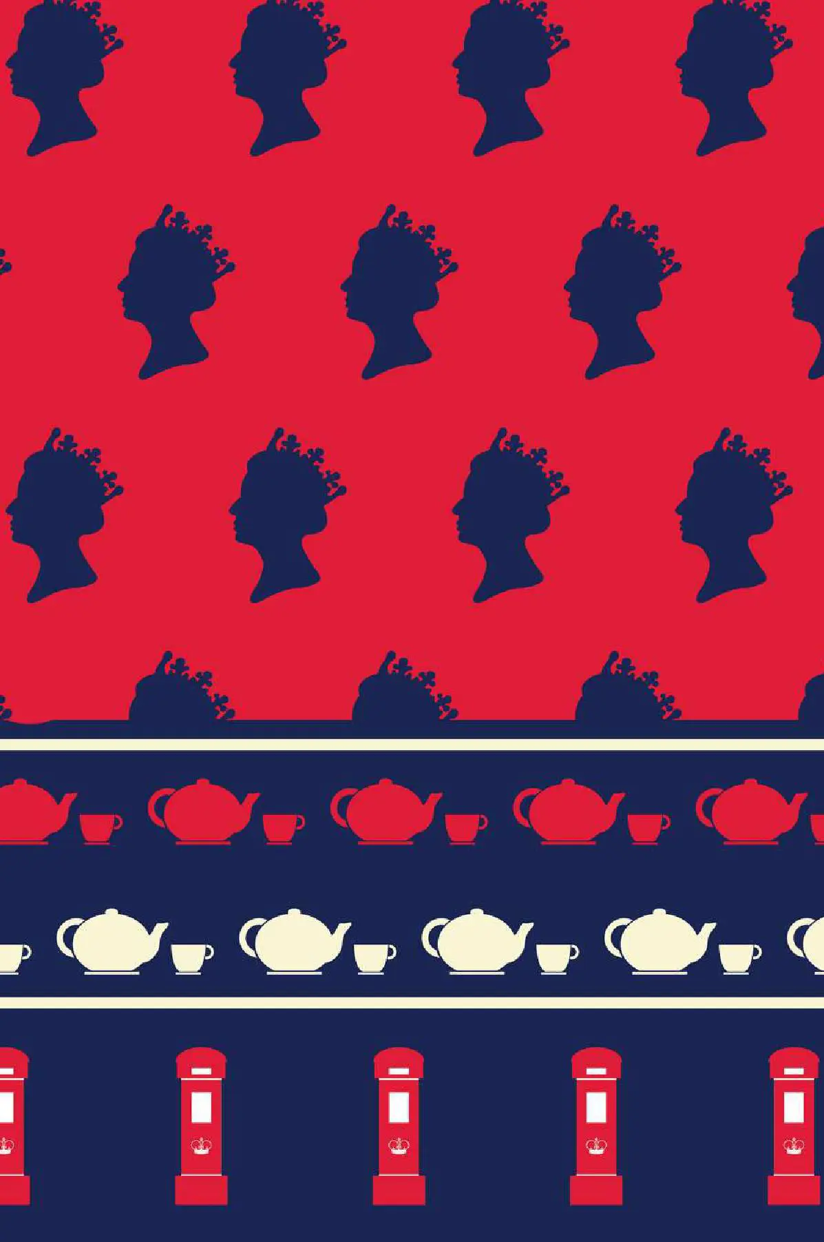 Tea on the Thames (6x9 Lined Spiral Bound Notebook)
