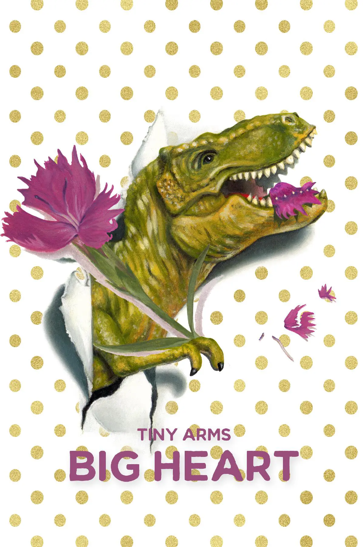 Tiny Arms, Big Heart Notebook (6x9 Lined Perfect Bound)