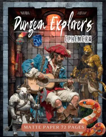 Dungeon Explorer’s Ephemera Book