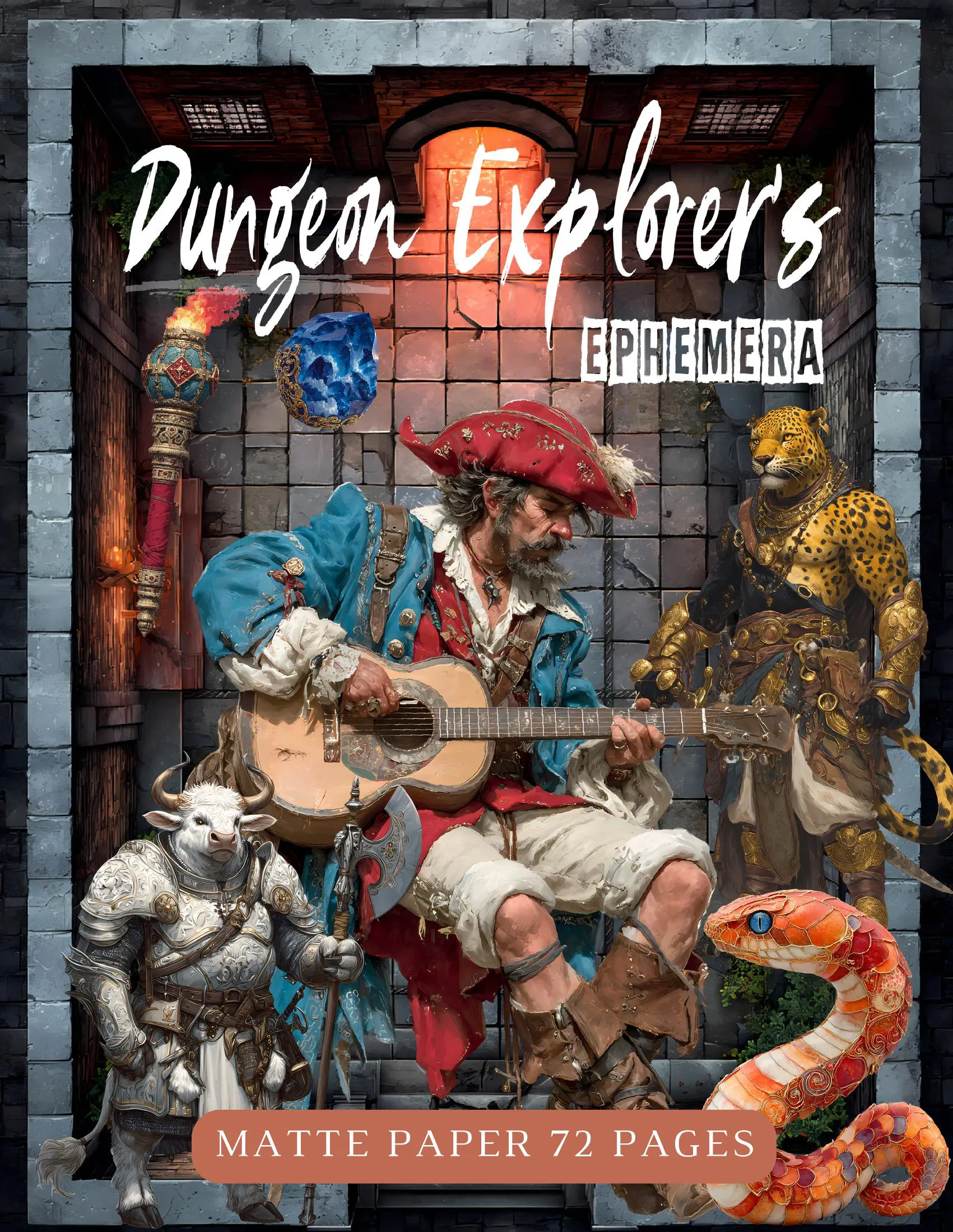 Dungeon Explorer’s Ephemera Book