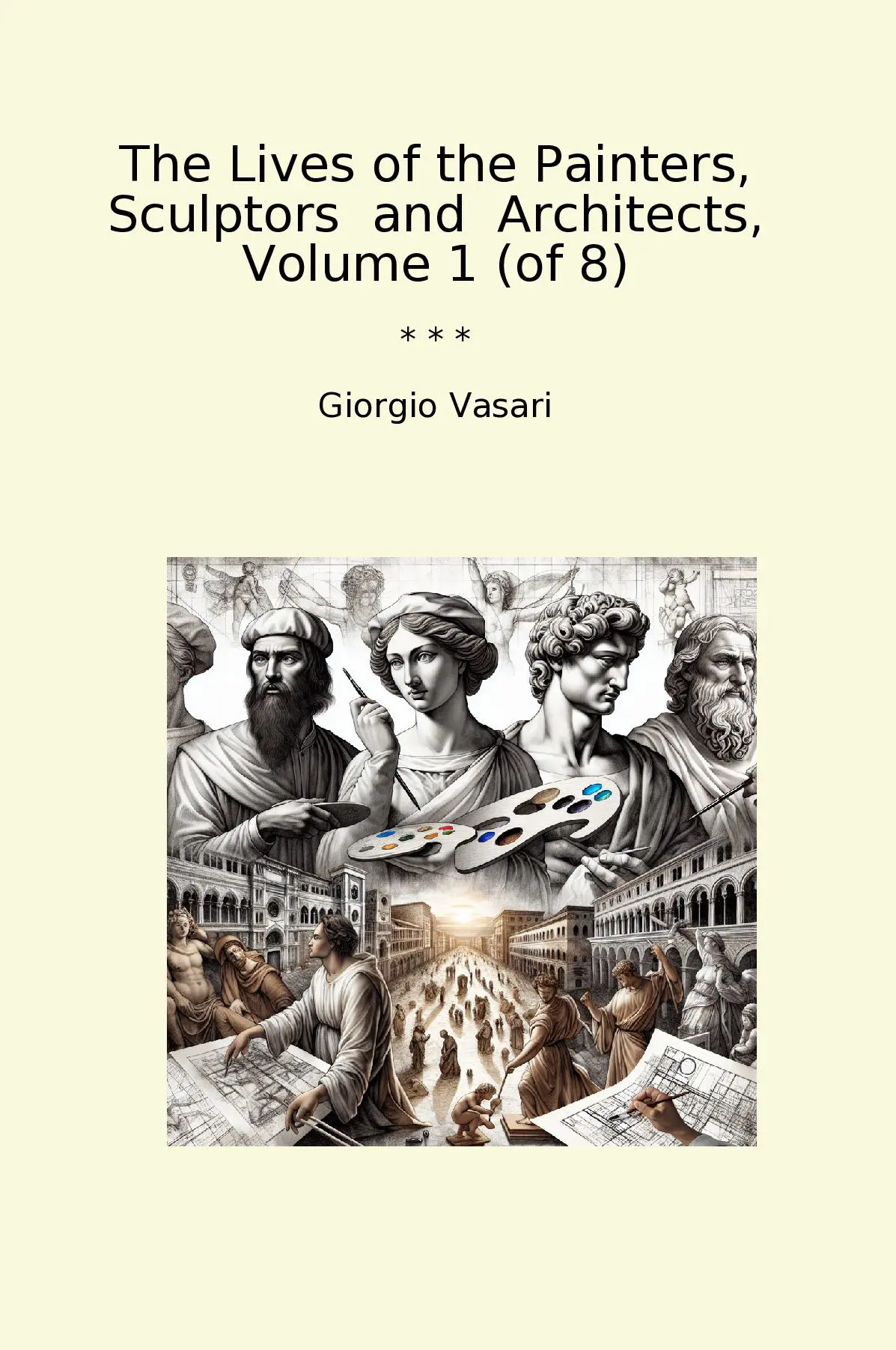 The Lives of the Painters, Sculptors and Architects, Volume 1 (of 8)