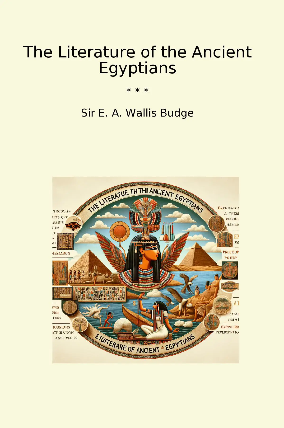 The Literature of the Ancient Egyptians