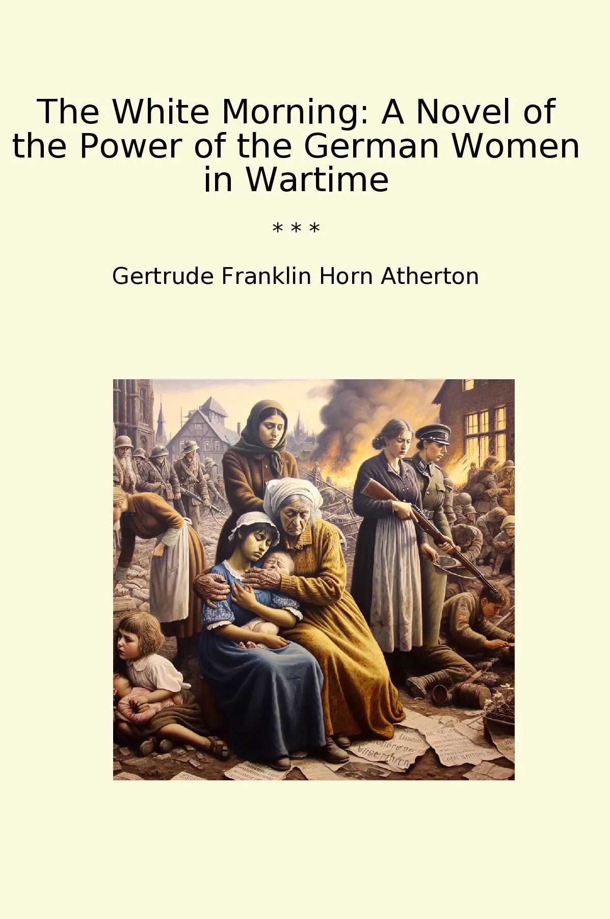 The White Morning: A Novel of the Power of the German Women in Wartime