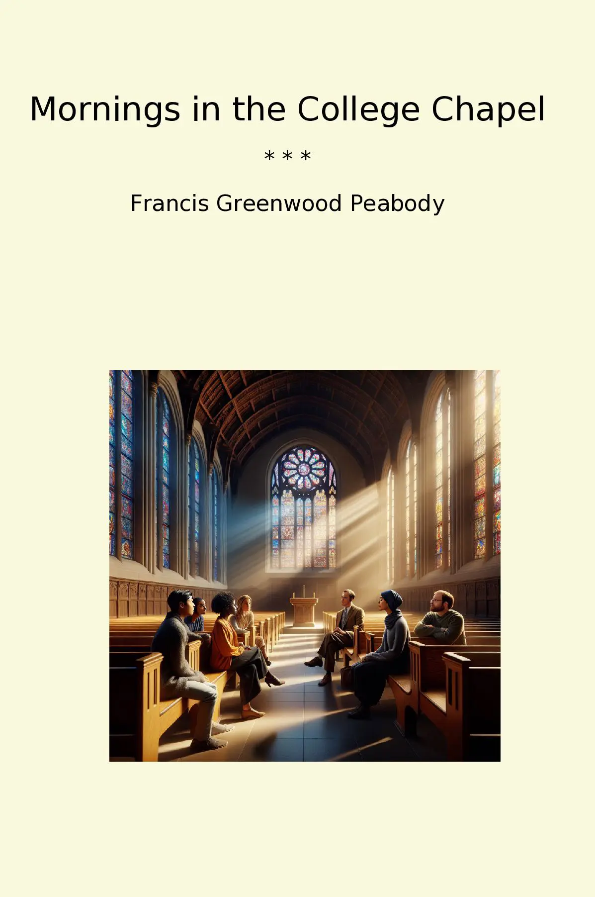 Mornings in the College Chapel