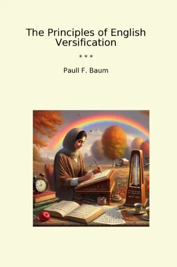 The Principles of English Versification