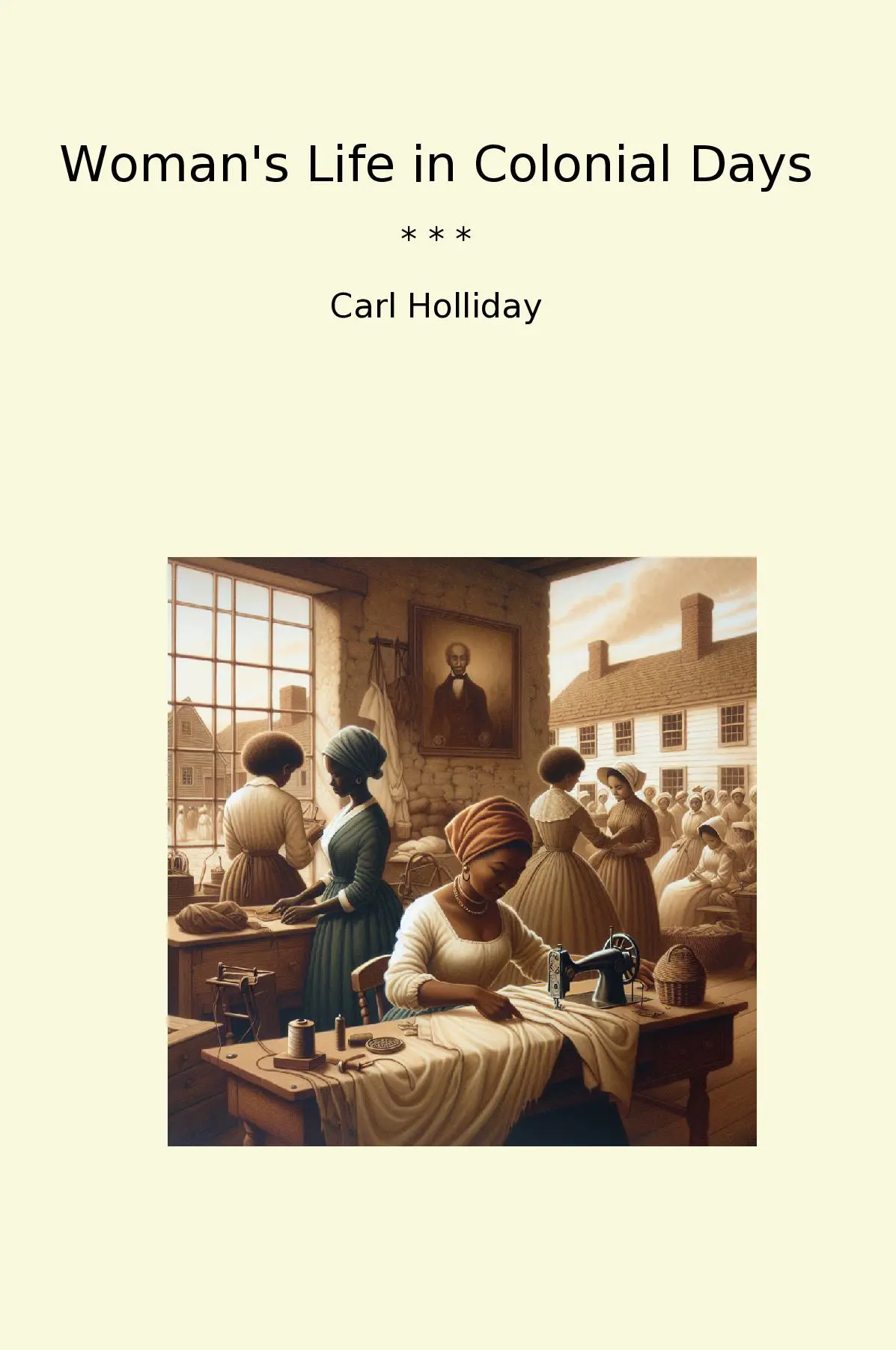 Woman's Life in Colonial Days