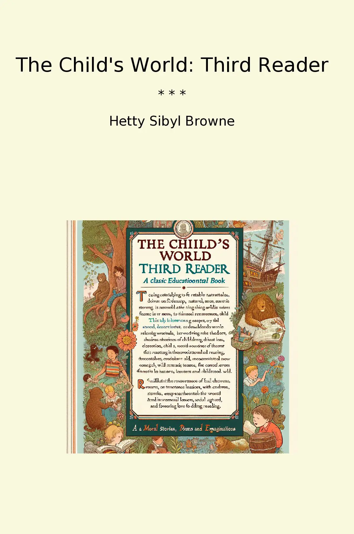 The Child's World: Third Reader