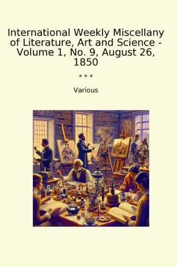 International Weekly Miscellany of Literature, Art and Science - Volume 1, No. 9, August 26, 1850