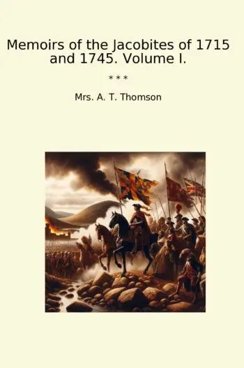 Memoirs of the Jacobites of 1715 and 1745. Volume I.