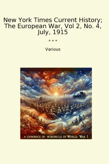 New York Times Current History; The European War, Vol 2, No. 4, July, 1915