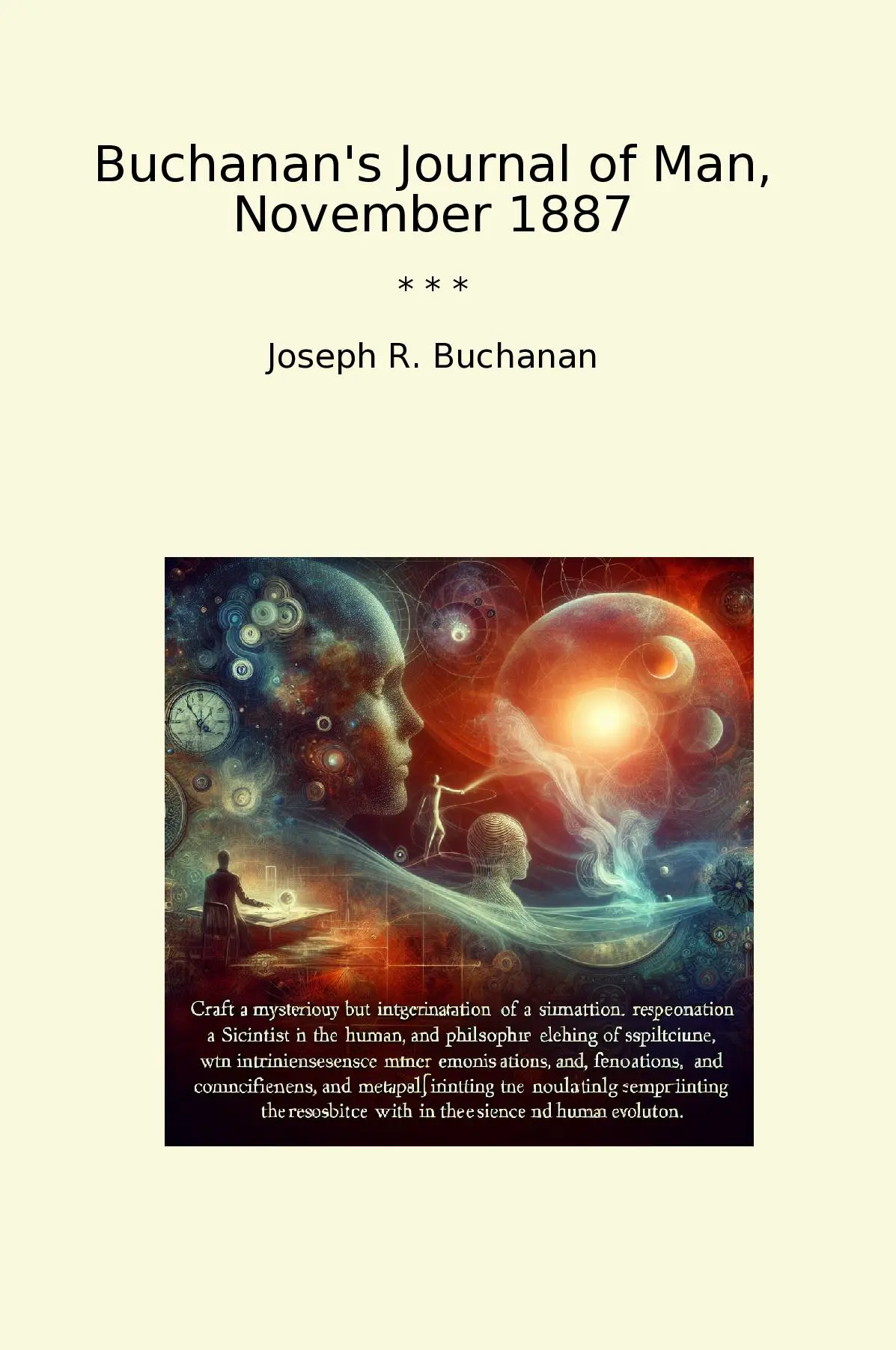 Buchanan's Journal of Man, November 1887