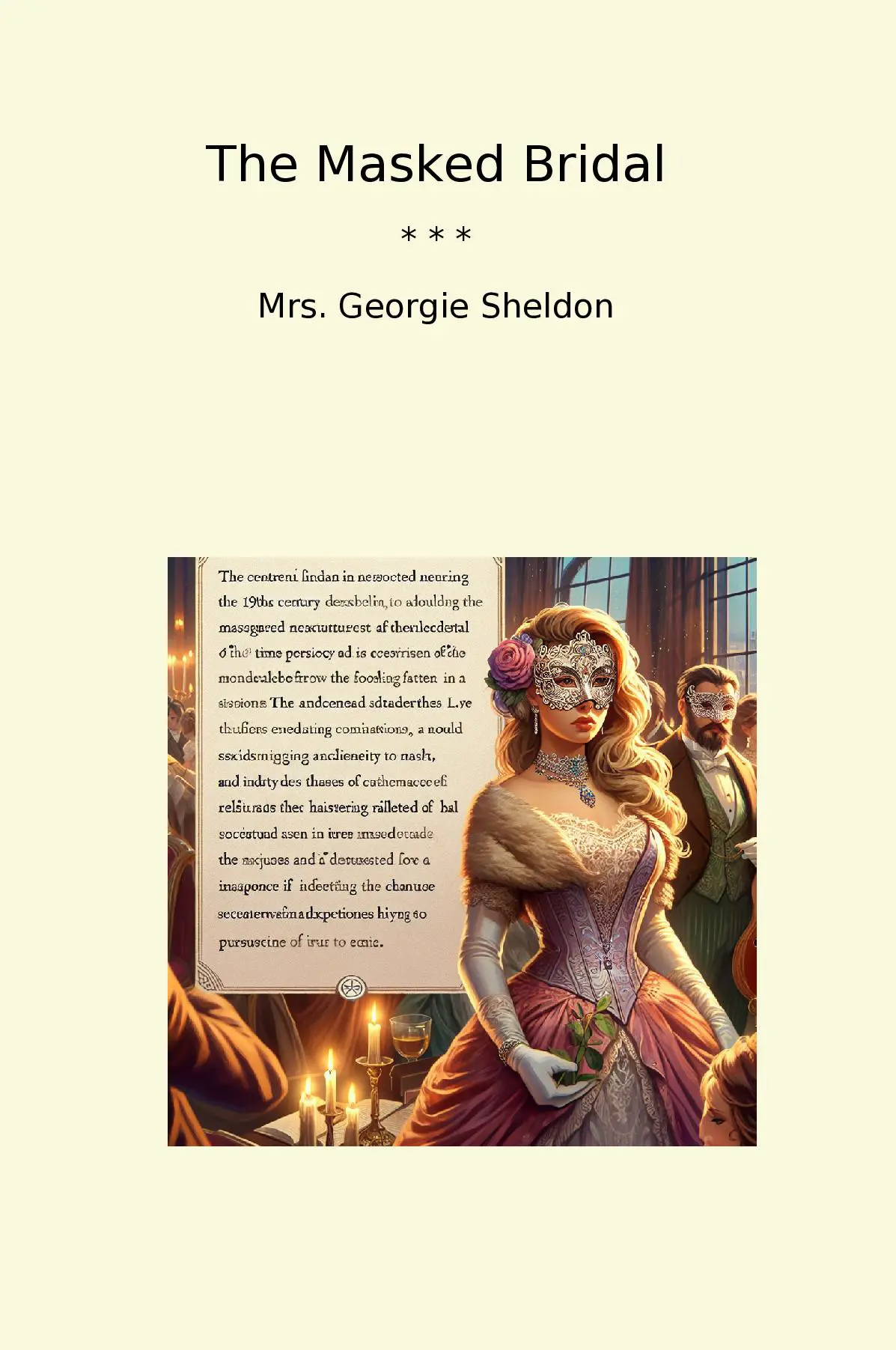 The Masked Bridal