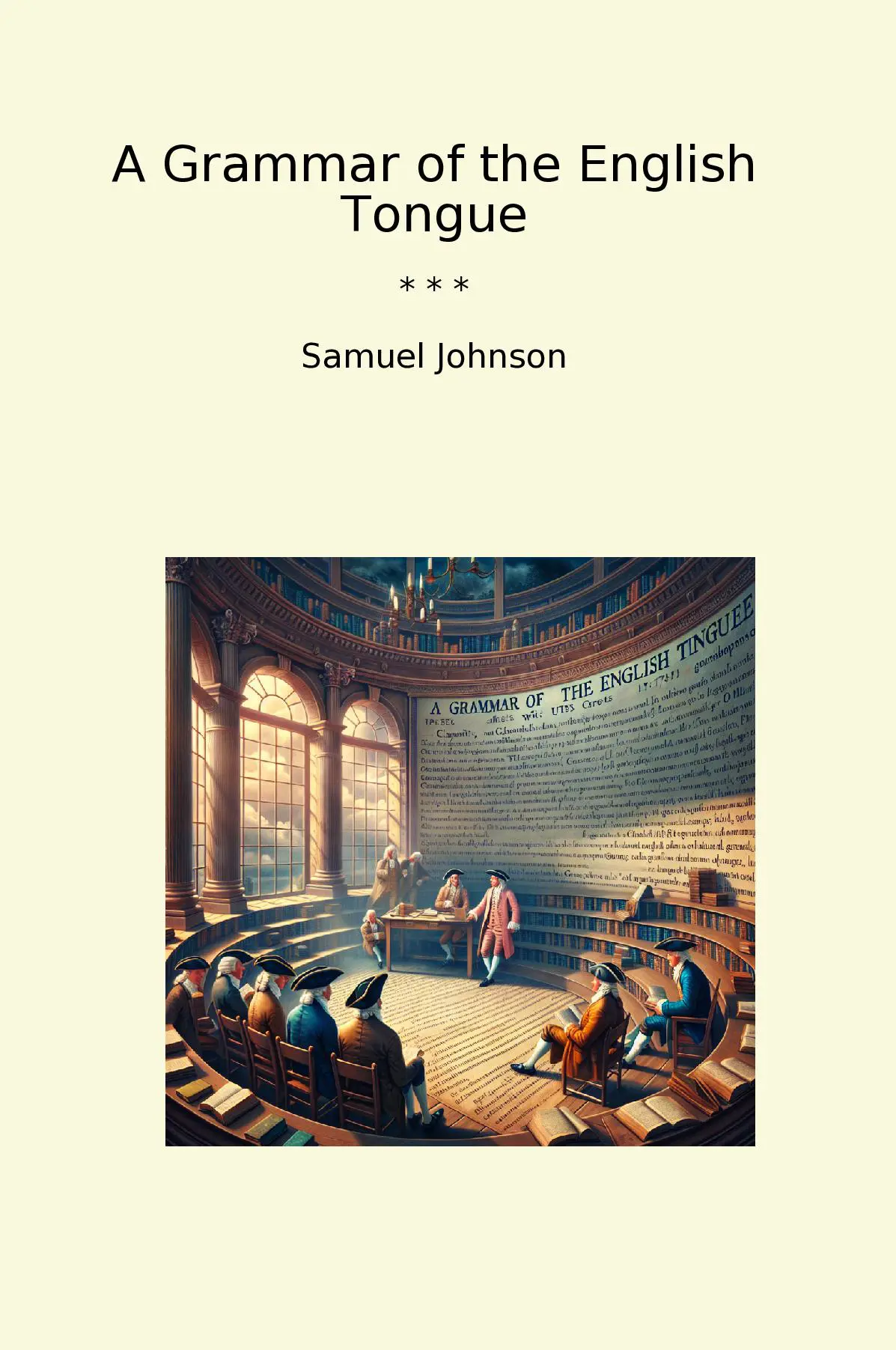 A Grammar of the English Tongue