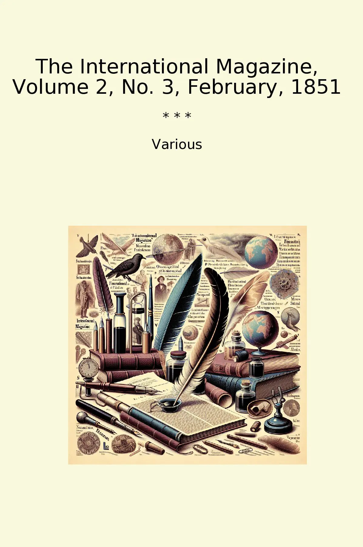 The International Magazine, Volume 2, No. 3, February, 1851