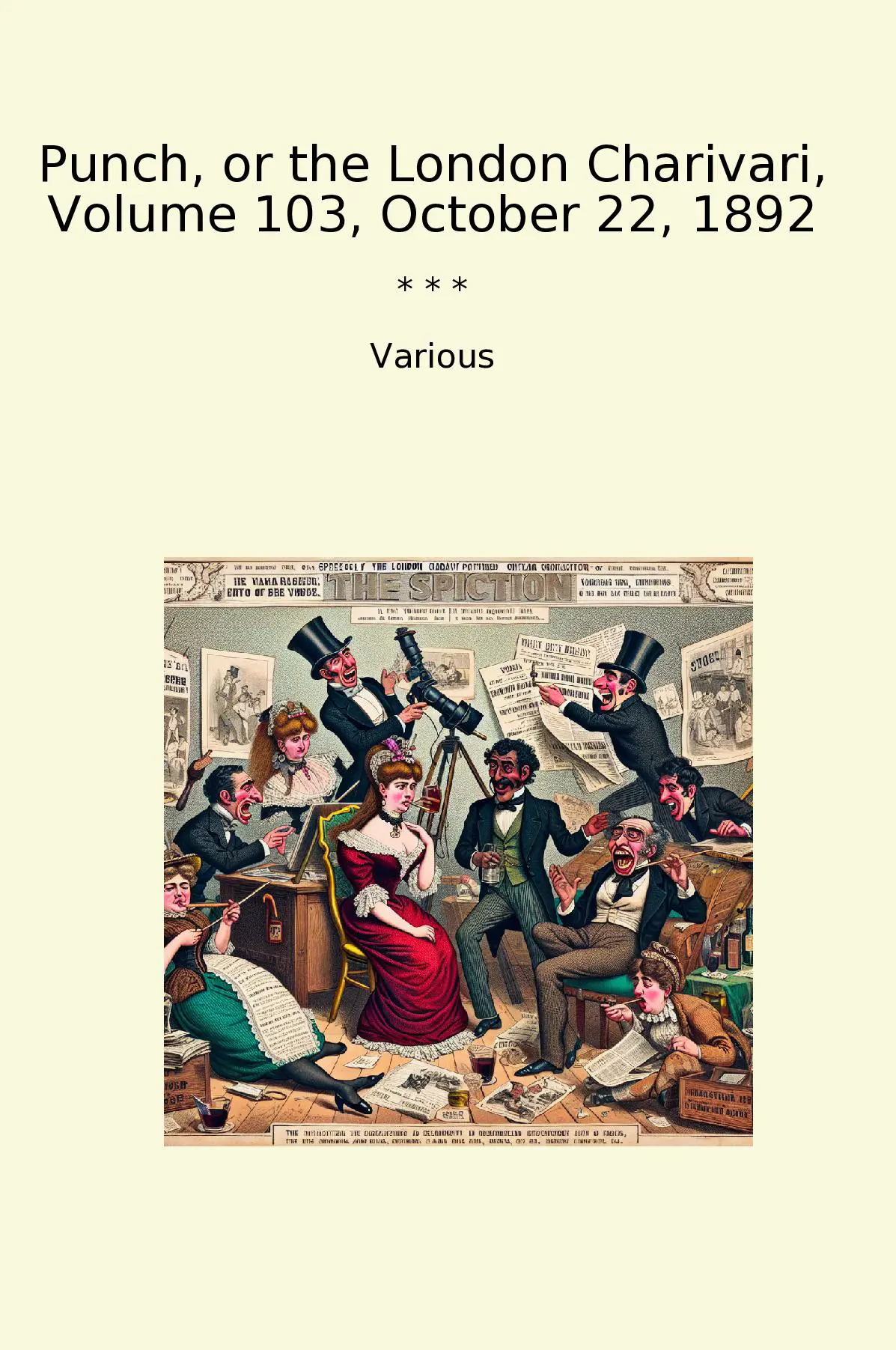 Punch, or the London Charivari, Volume 103, October 22, 1892