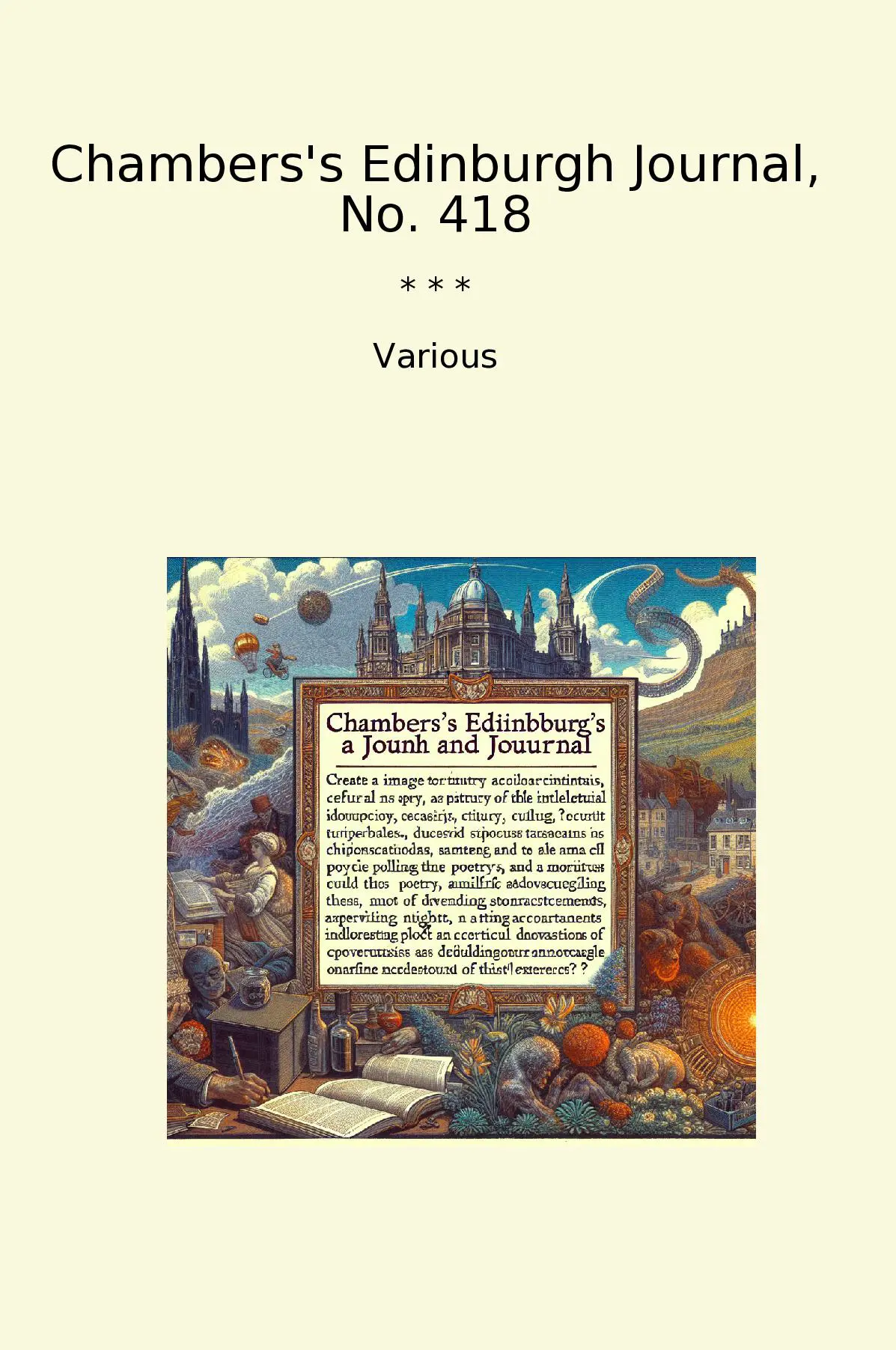 Chambers's Edinburgh Journal, No. 418