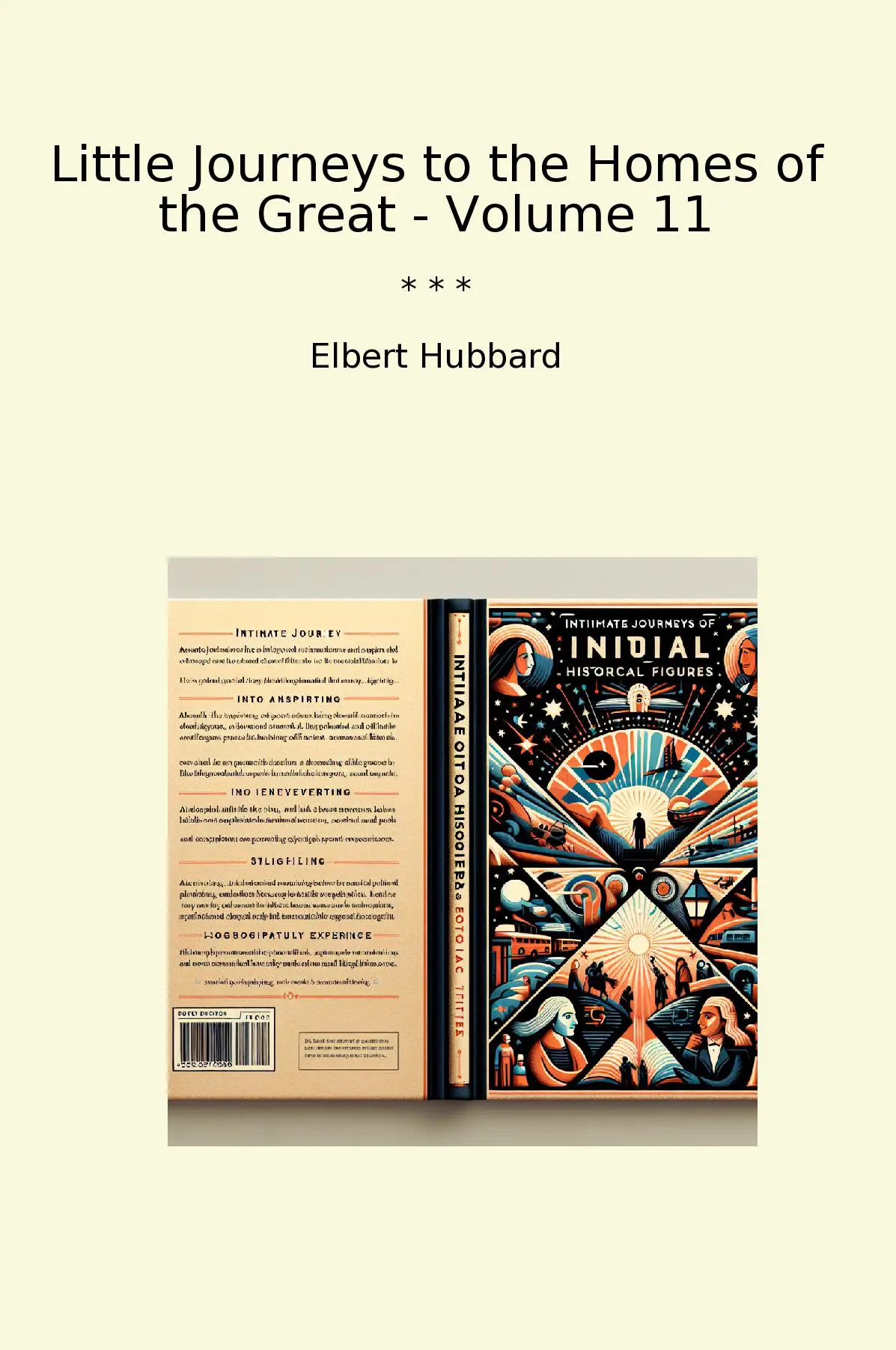 Little Journeys to the Homes of the Great - Volume 11