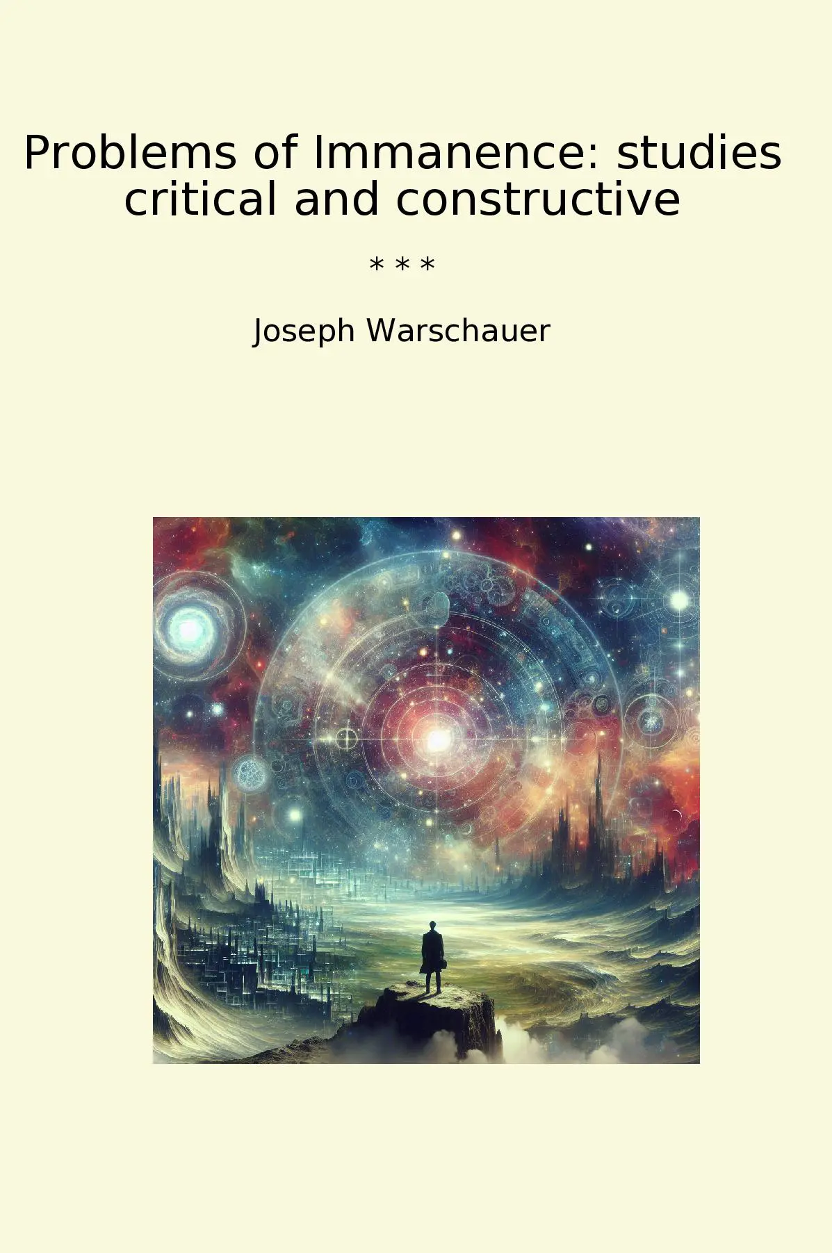 Problems of Immanence: studies critical and constructive