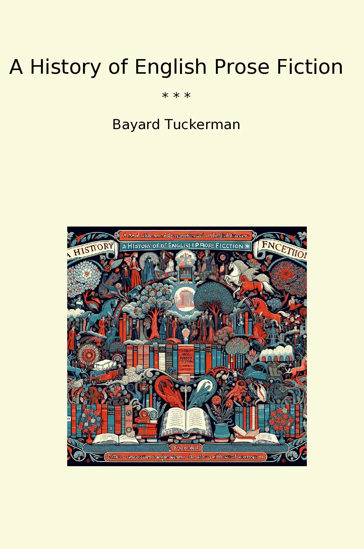 A History of English Prose Fiction