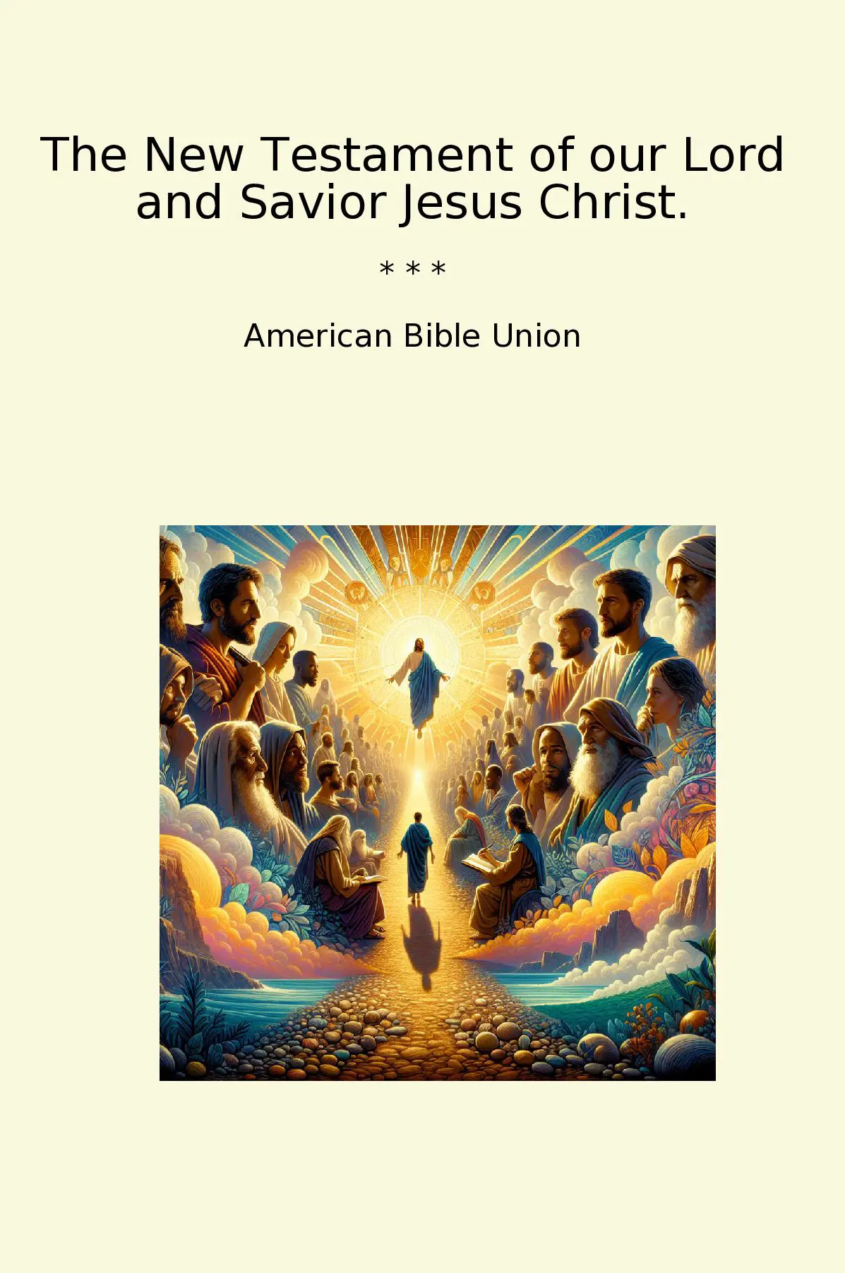 The New Testament of our Lord and Savior Jesus Christ.