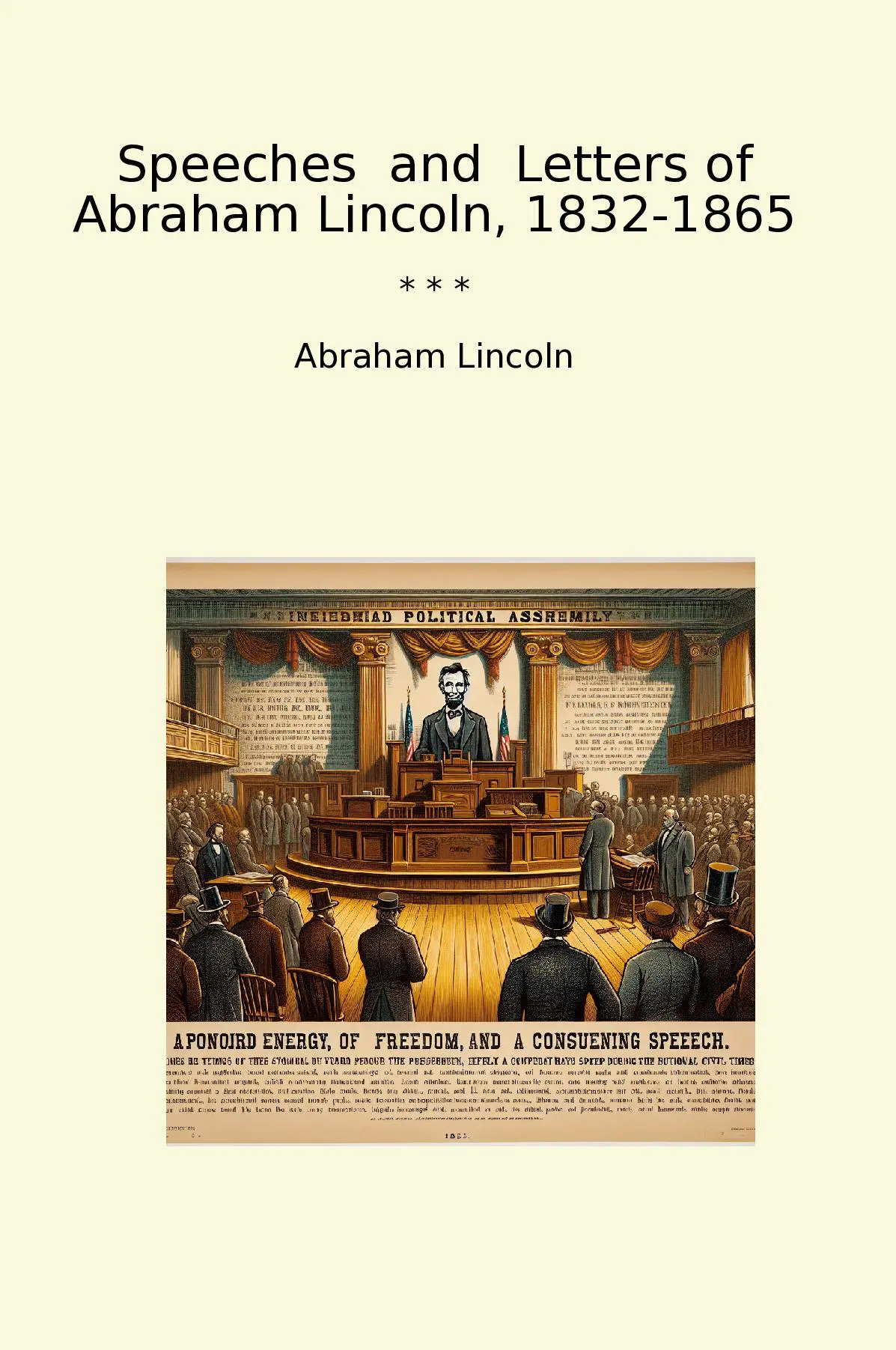 Speeches and Letters of Abraham Lincoln, 1832-1865