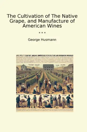 The Cultivation of The Native Grape, and Manufacture of American Wines