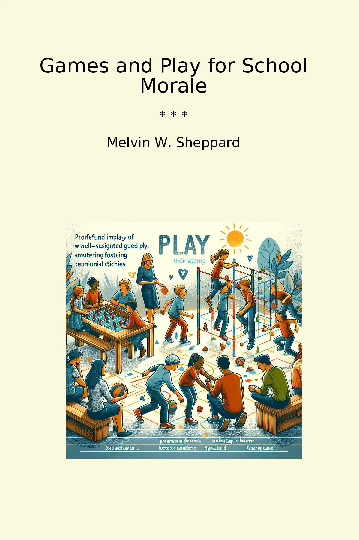 Games and Play for School Morale
