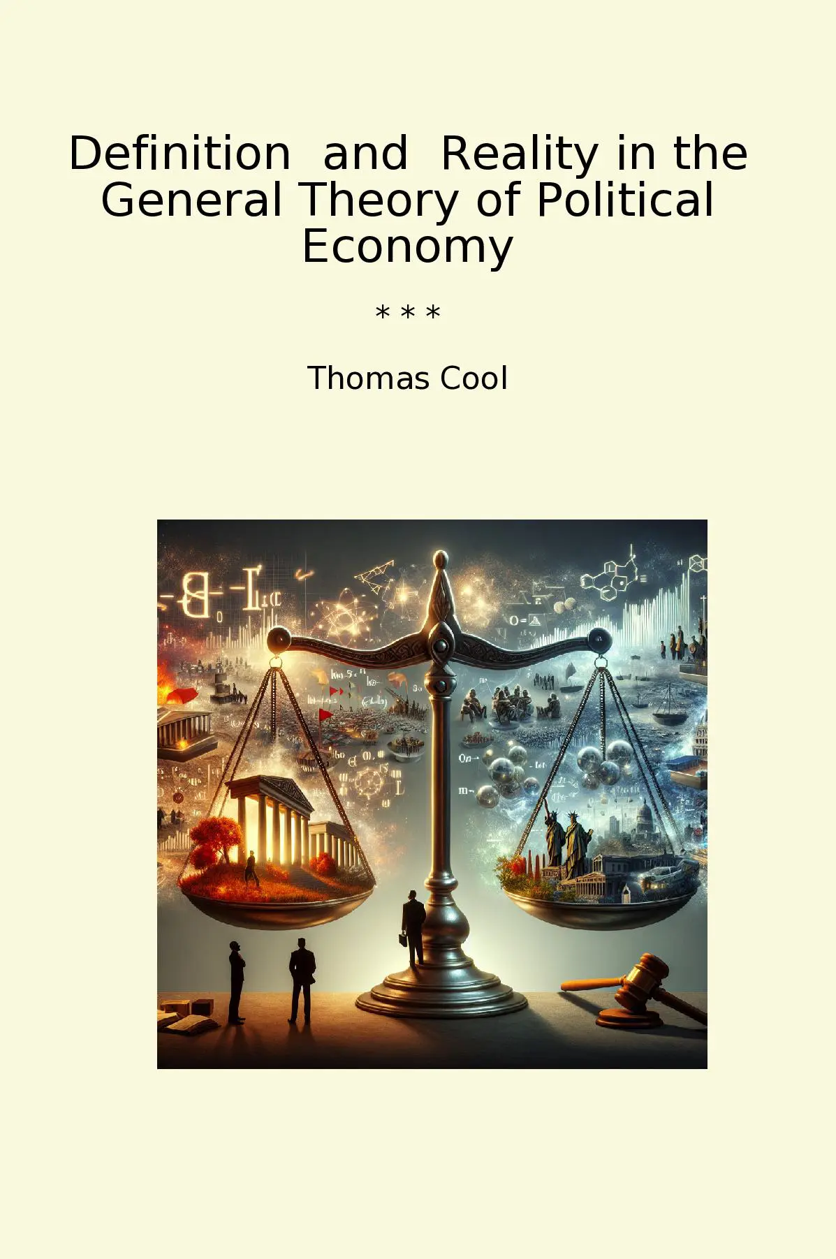 Definition and Reality in the General Theory of Political Economy