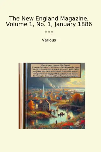 The New England Magazine, Volume 1, No. 1, January 1886