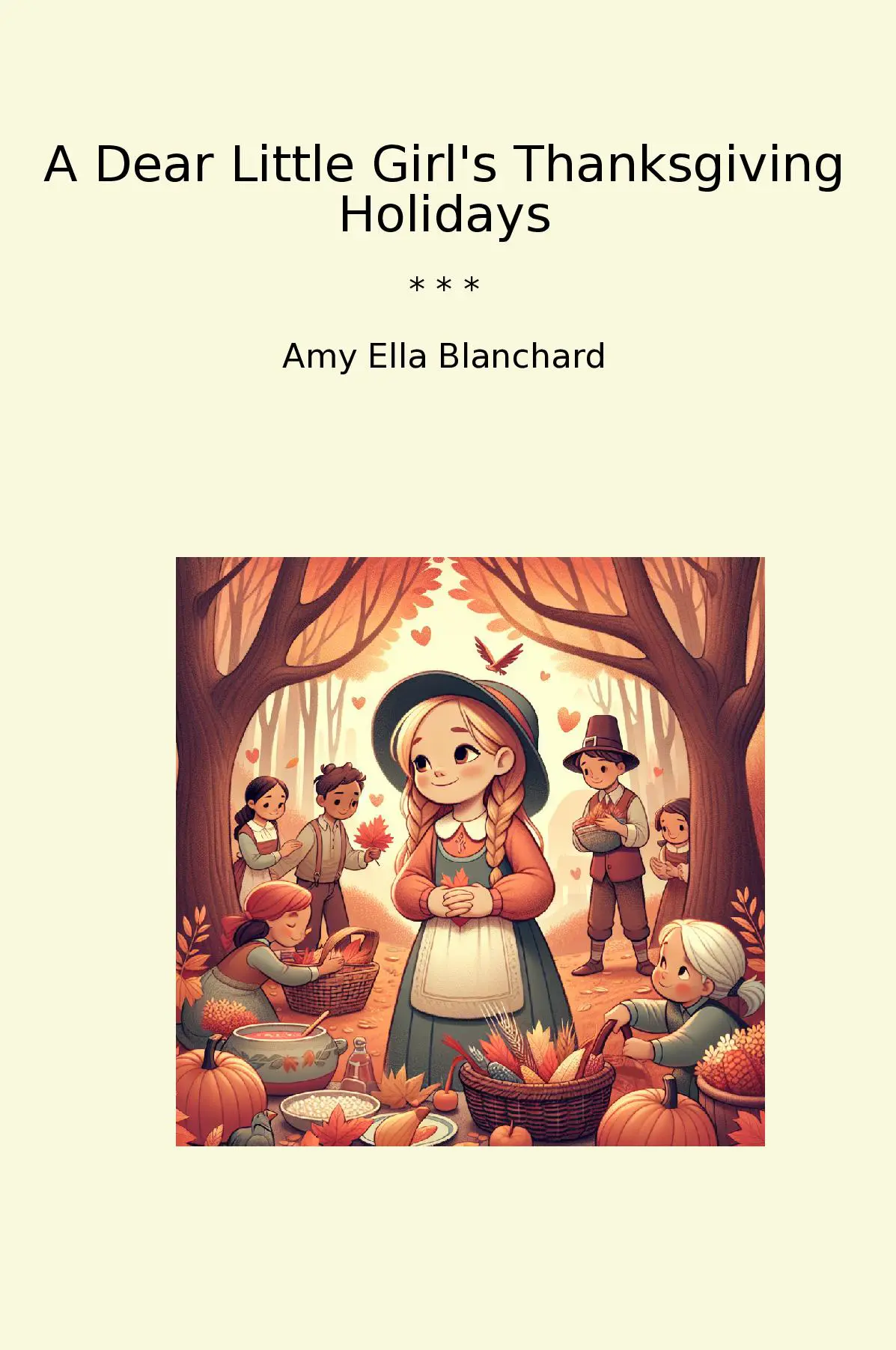 A Dear Little Girl's Thanksgiving Holidays