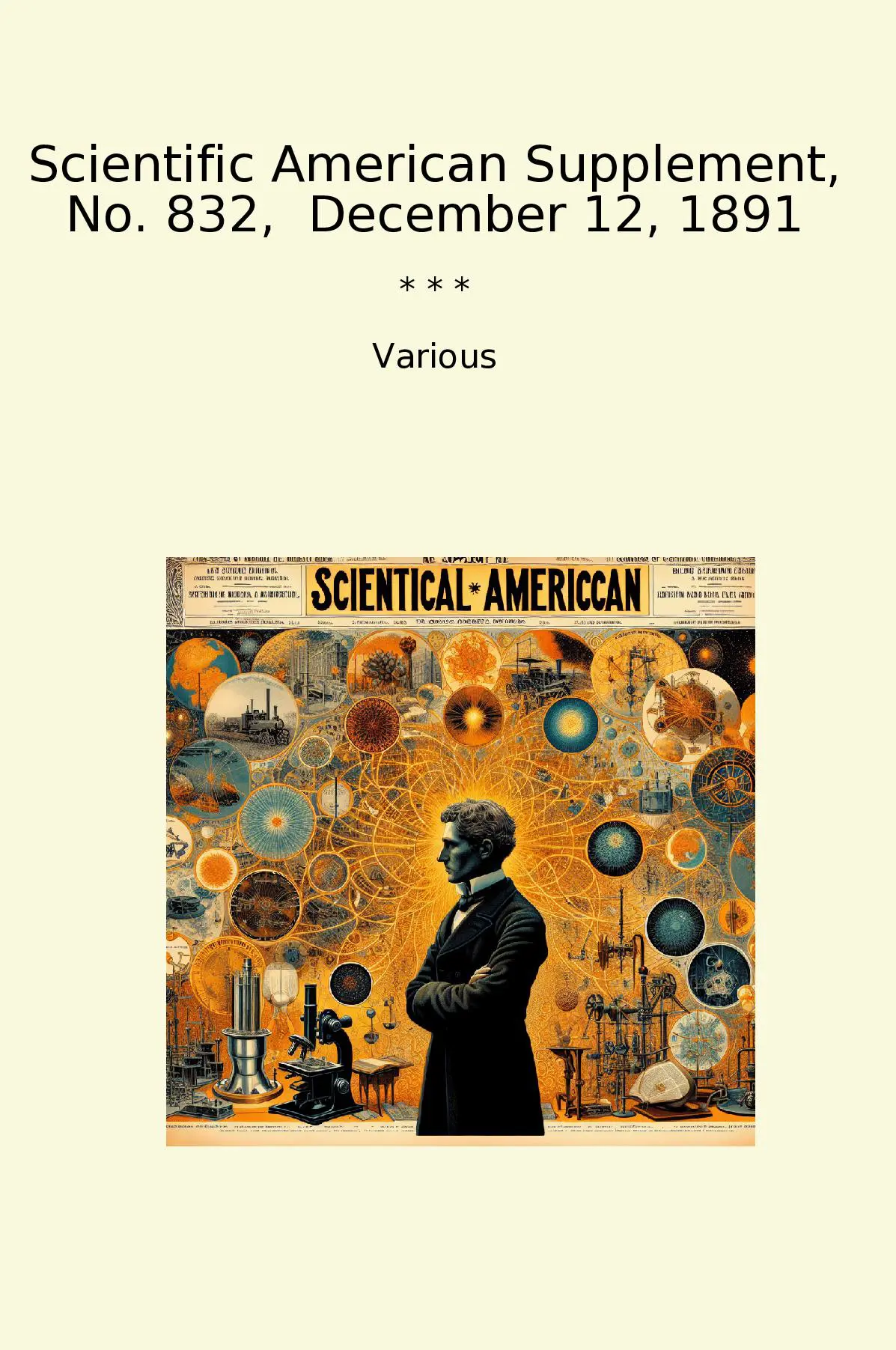 Scientific American Supplement, No. 832, December 12, 1891