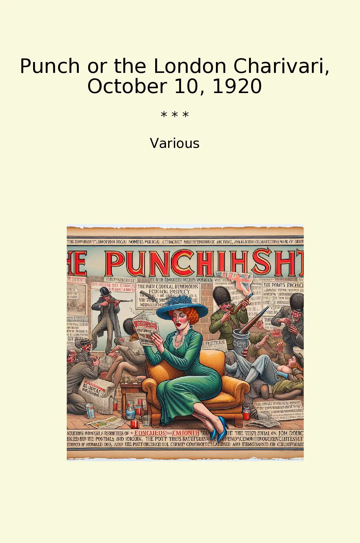 Punch or the London Charivari, October 10, 1920