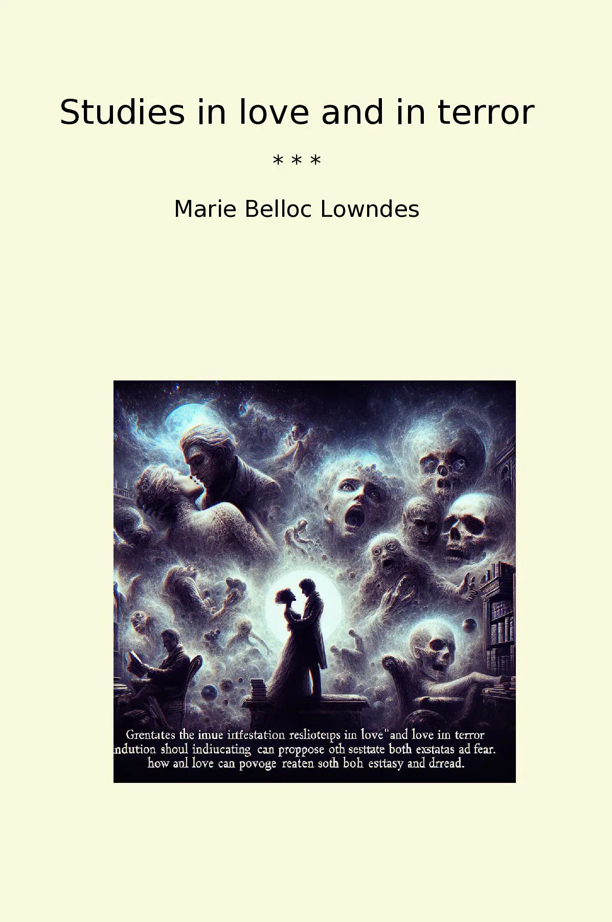 Studies in love and in terror
