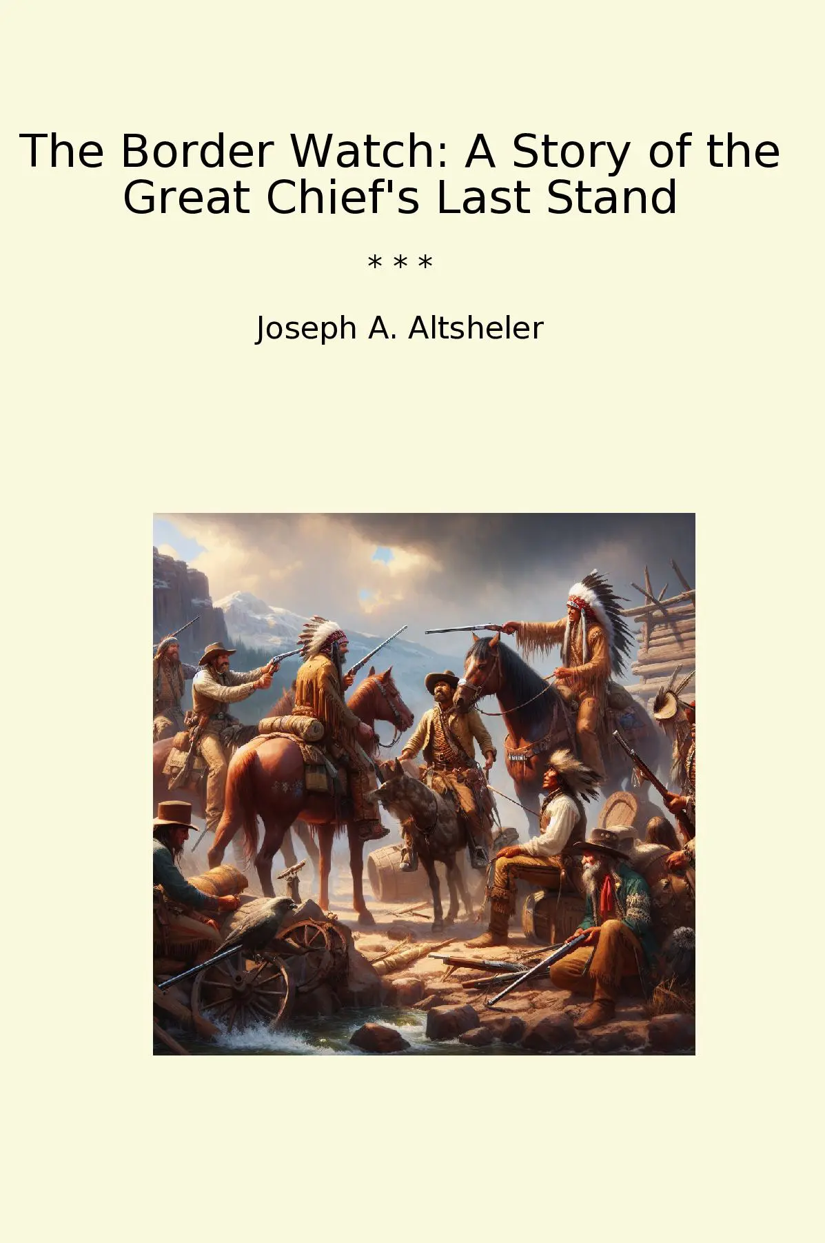 The Border Watch: A Story of the Great Chief's Last Stand