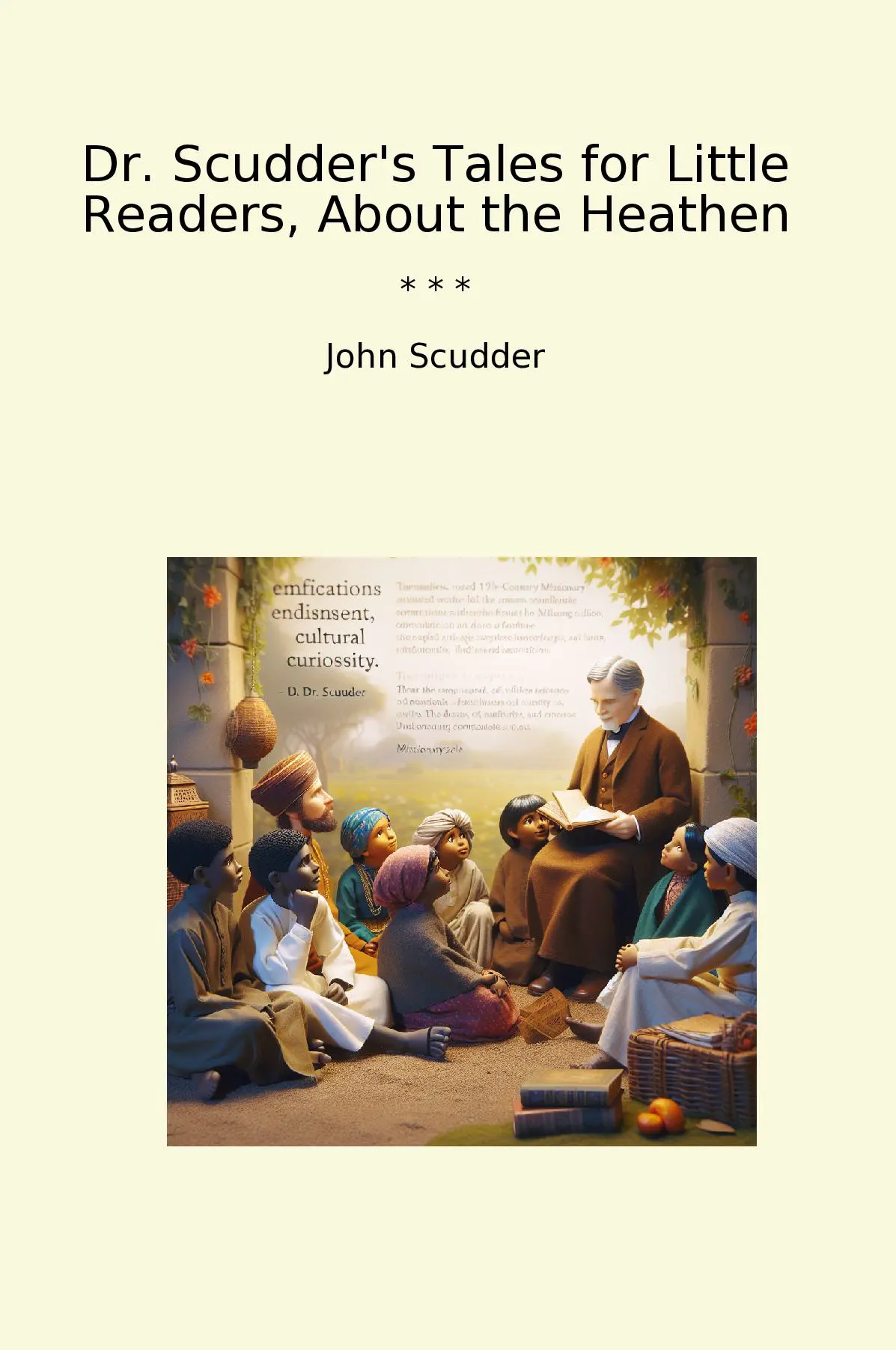 Dr. Scudder's Tales for Little Readers, About the Heathen