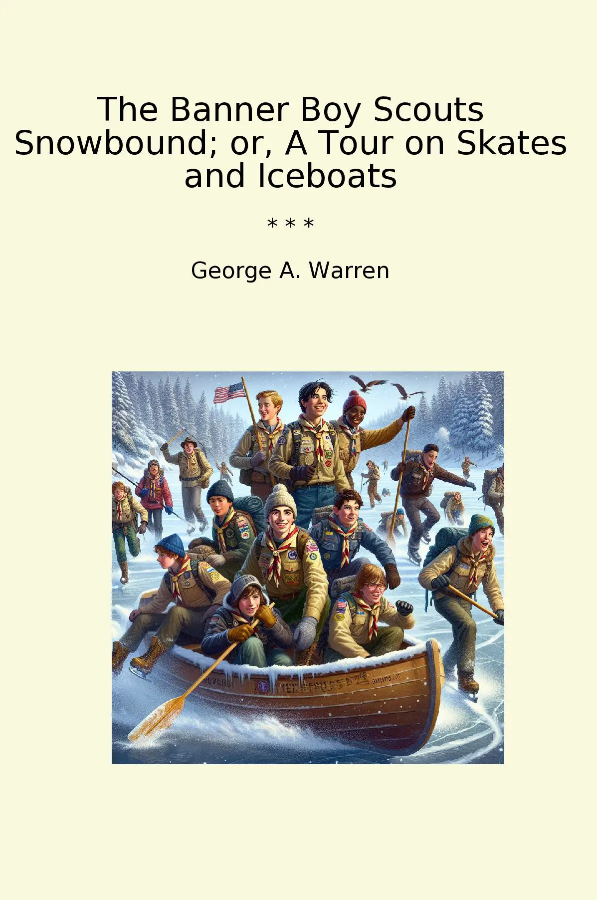 The Banner Boy Scouts Snowbound; or, A Tour on Skates and Iceboats