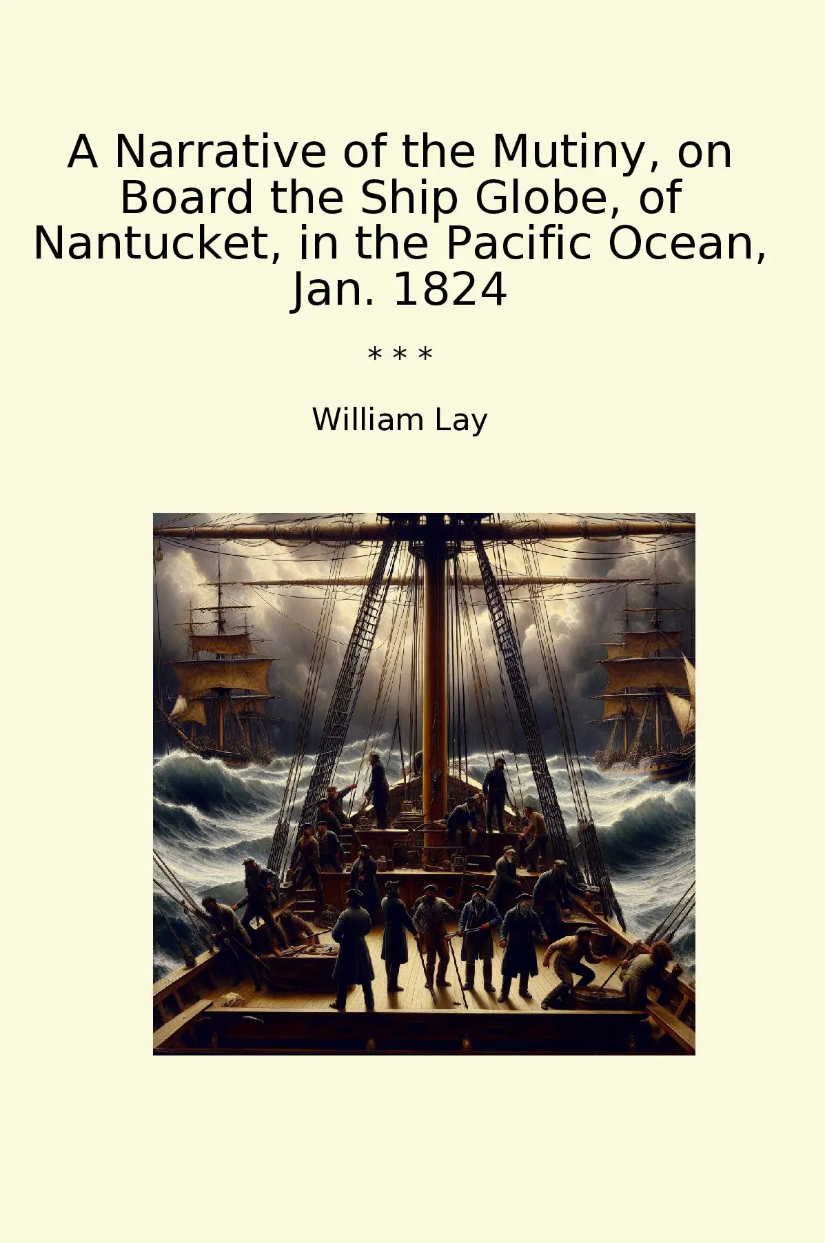 A Narrative of the Mutiny, on Board the Ship Globe, of Nantucket, in the Pacific Ocean, Jan. 1824