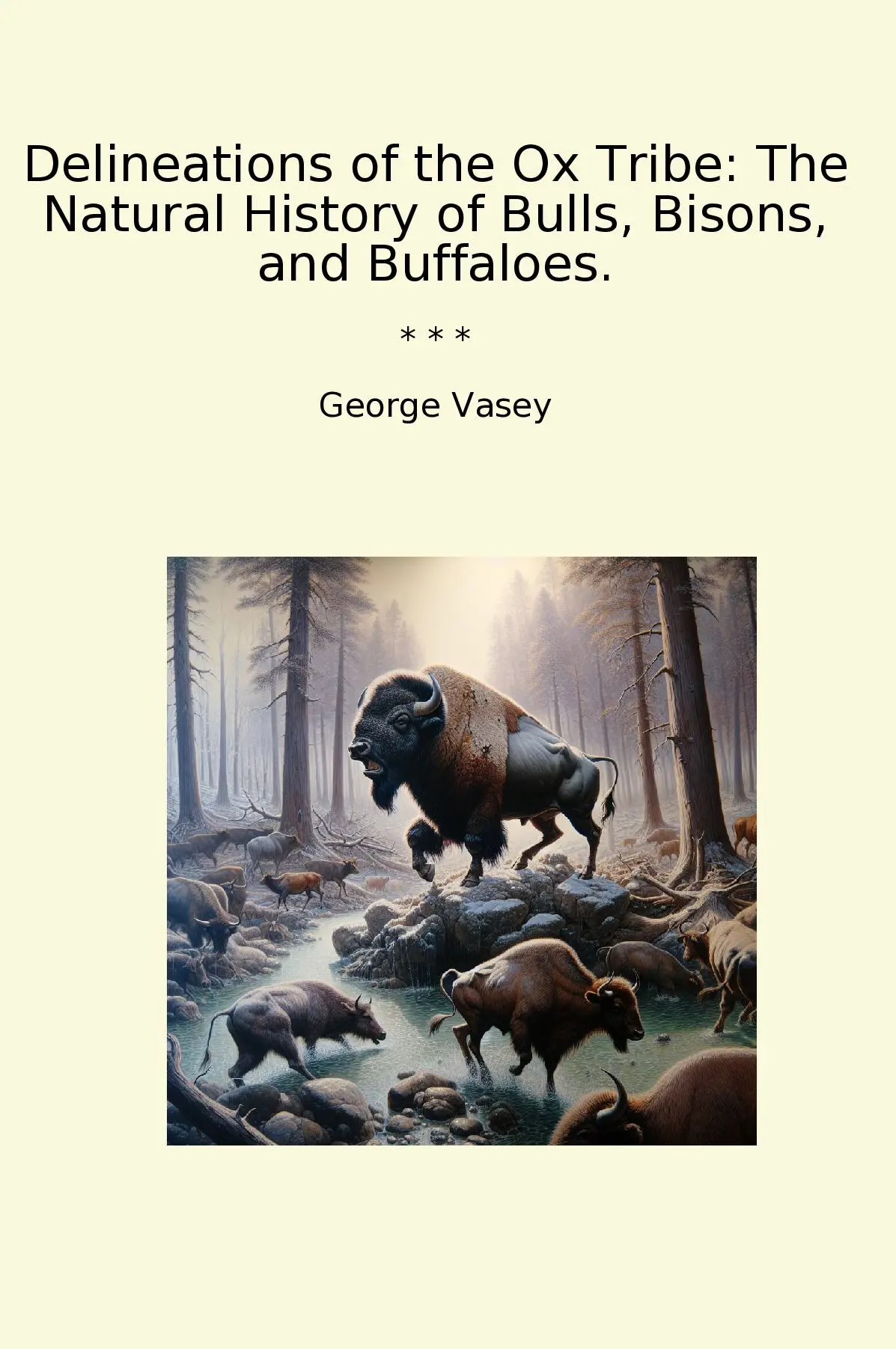 Delineations of the Ox Tribe: The Natural History of Bulls, Bisons, and Buffaloes.