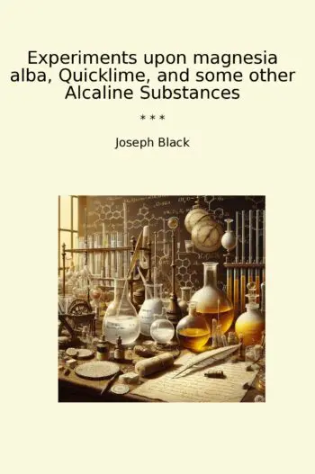 Experiments upon magnesia alba, Quicklime, and some other Alcaline Substances