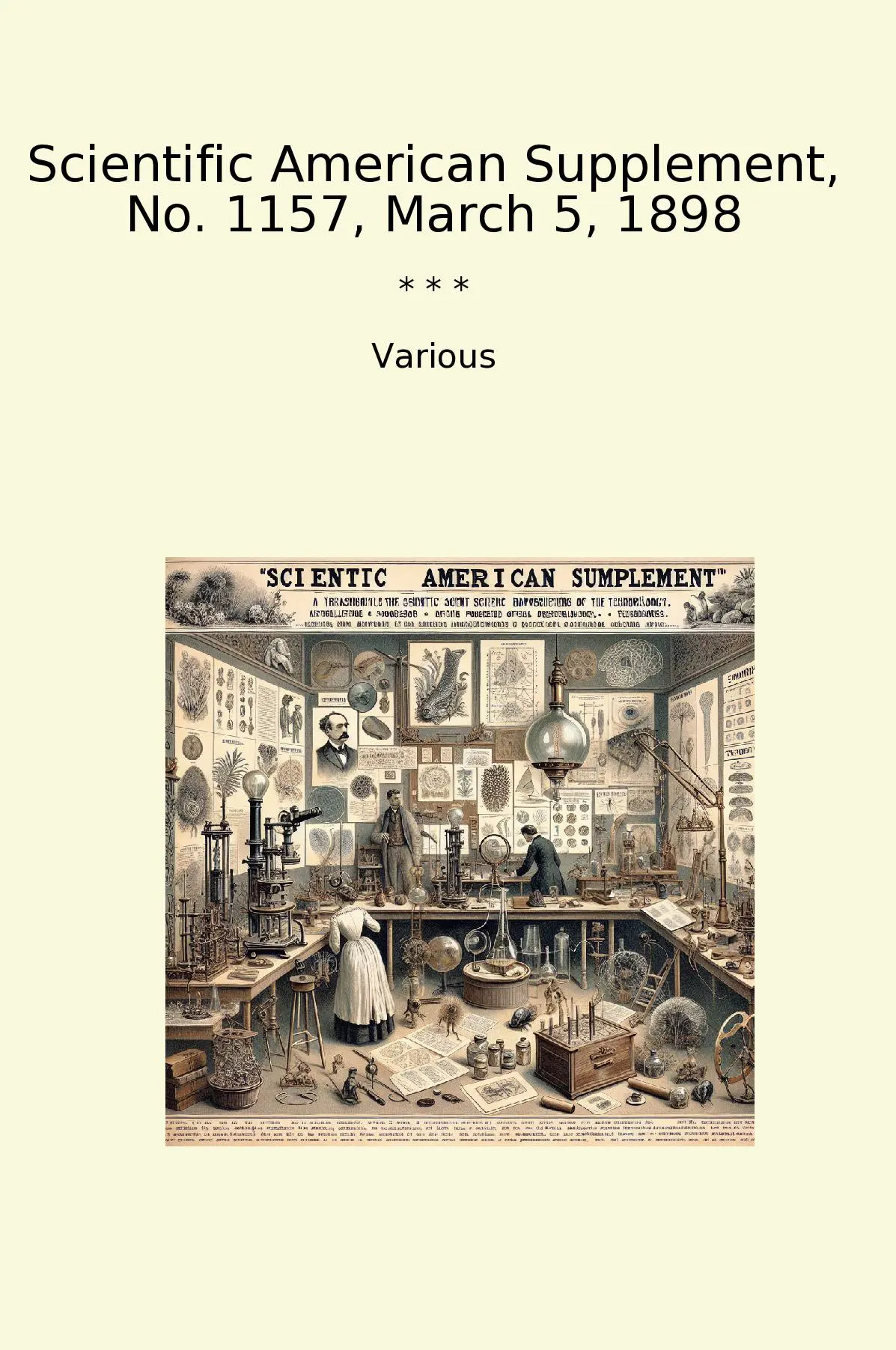 Scientific American Supplement, No. 1157, March 5, 1898
