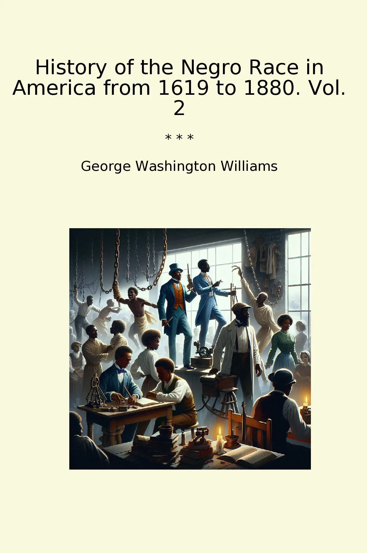 History of the Negro Race in America from 1619 to 1880. Vol. 2