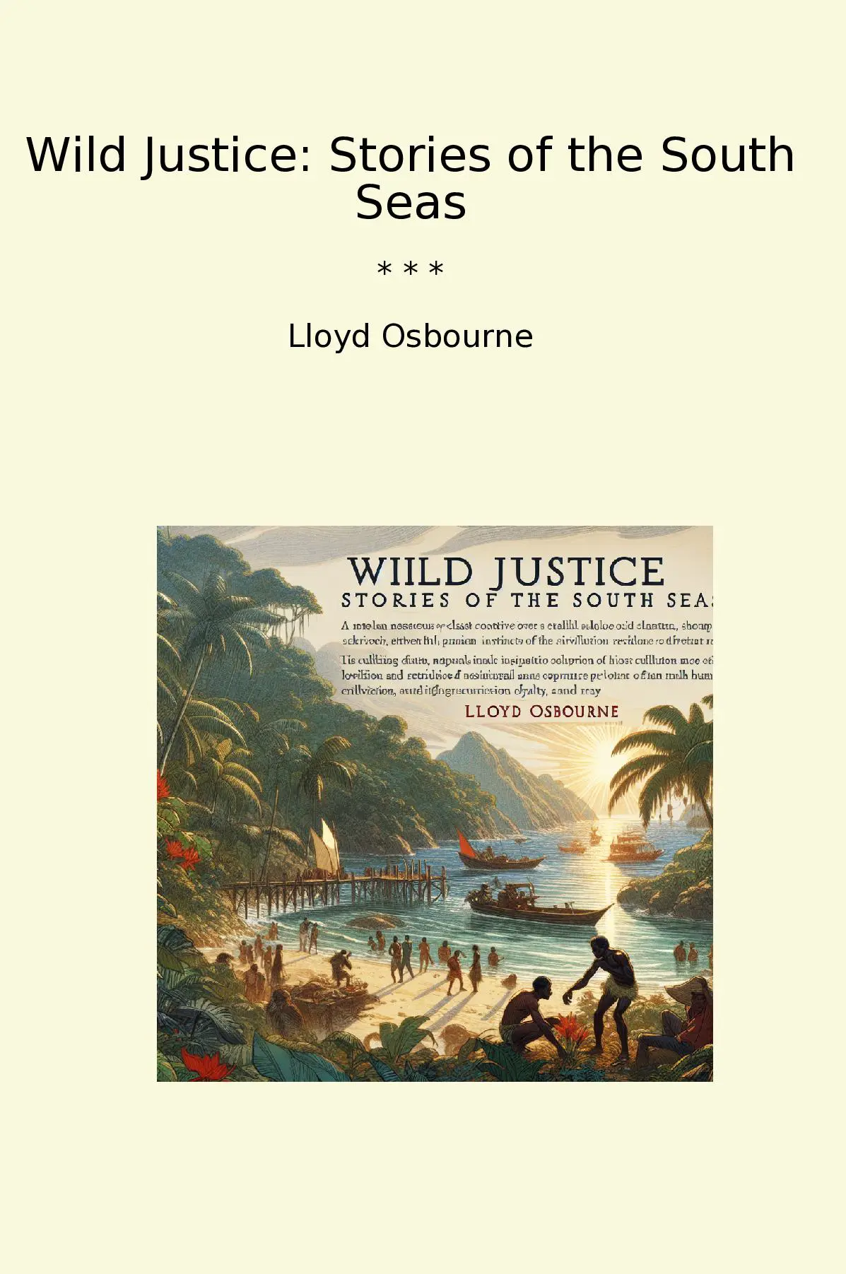 Wild Justice: Stories of the South Seas